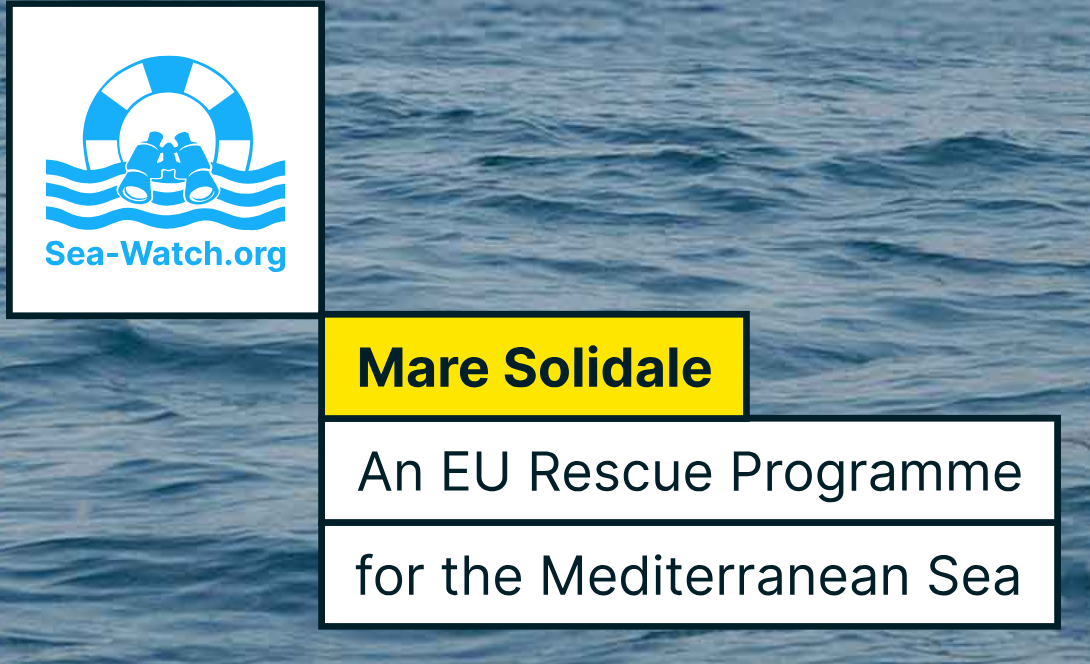 MARE SOLIDALE, AN EU RESCUE PROGRAMME FOR THE MEDITERRANEAN